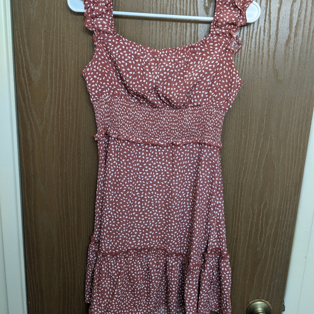 Summer Ruffle Sleeve Dress - Picture 4 of 12